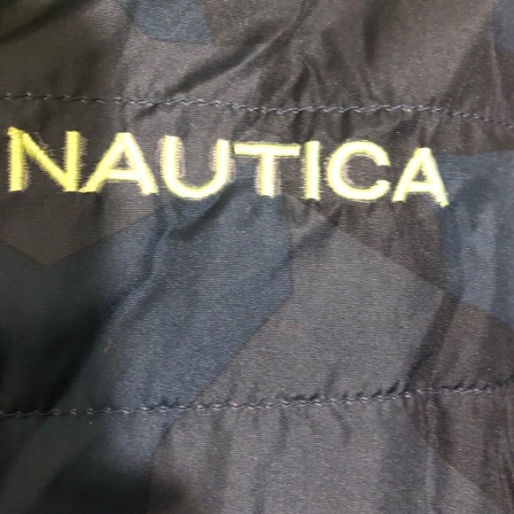 Boys Nautica reversible jacket size Large - Picture 3 of 11
